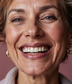 Sorriso transformado após tratamento na Harmodont Sorocaba. Resultado de Implante Dentário.